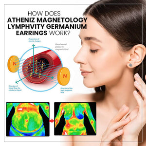 Atheniz Magnetology Lymphvity Germanium Earrings（ 🔥 Limited Time Discount）